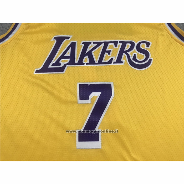 Maglia Los Angeles Lakers Carmelo Anthony #7 Icon 2020 Giallo